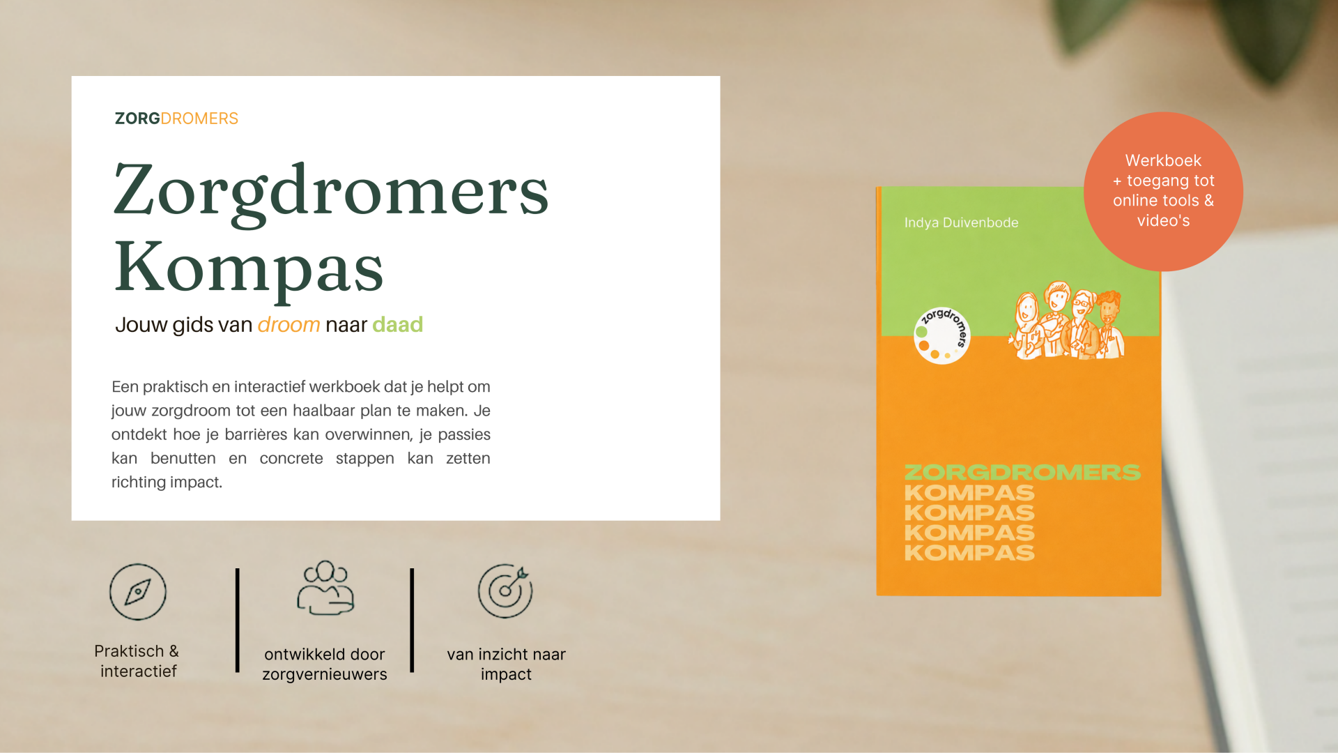 Het Zorgdromers Kompas werkboek